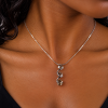Necklace and Earrings Set, Swarovksi Jewelry, Contemporary Costume Jewellery - Thumbnail Image 17