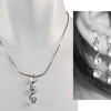 Necklace and Earrings Set, Swarovksi Jewelry, Contemporary Costume Jewellery - Thumbnail Image 8