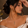 Necklace and Earrings Set, Swarovksi Jewelry, Contemporary Costume Jewellery - Thumbnail Image 19
