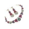 Jewellery Set, Necklace, Earrings, Swarovski Crystal Elements & Zirconia Crystals - Thumbnail Image 13