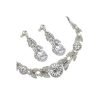 Jewellery Set, Necklace, Earrings, Swarovski Crystal Elements & Zirconia Crystals - Thumbnail Image 17