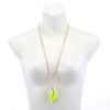Long Chain Pendant Necklace, Swarovski Crystal Elements & Pear Drops, Gift for Her - Thumbnail Image 3