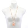 Long Chain Pendant Necklace, Swarovski Crystal Elements & Pear Drops, Gift for Her - Thumbnail Image 11