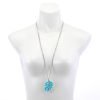 Long Chain Pendant Necklace, Swarovski Crystal Elements & Pear Drops, Gift for Her - Thumbnail Image 15
