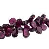 Beaded Jewellery Necklace, Agate Style Stones & Beads, Swarovski Crystal Elements - Thumbnail Image 9