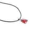 Teddy Crystal Pendant Necklace on Black Cord Tie, Costume Jewellery, Ideal Gift - Thumbnail Image 11