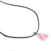 Teddy Crystal Pendant Necklace on Black Cord Tie, Costume Jewellery, Ideal Gift - Thumbnail Image 13