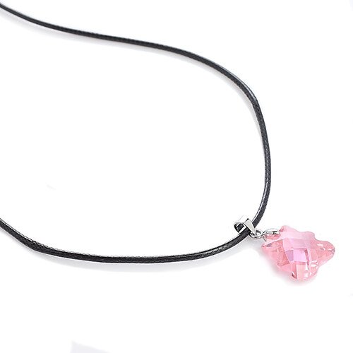 Teddy Crystal Pendant Necklace on Black Cord Tie, Costume Jewellery, Ideal Gift - Image 13