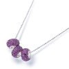 Janeo Swarovski Crystal Elements Necklace Shamballa Style Womens Christmas Gift - Thumbnail Image 11