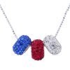 Janeo Swarovski Crystal Elements Necklace Shamballa Style Womens Christmas Gift - Thumbnail Image 13