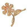 6 Leaf Clover Brooch Pin, Classic Timeless Jewellery, Swarovski Crystal Elements - Thumbnail Image 12