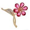 6 Leaf Clover Brooch Pin, Classic Timeless Jewellery, Swarovski Crystal Elements - Thumbnail Image 16