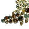 Paisley Lapel Brooch Pin Jewellery, Embellished with Swarovski Crystal Elements - Thumbnail Image 5