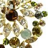 Paisley Lapel Brooch Pin Jewellery, Embellished with Swarovski Crystal Elements - Thumbnail Image 6