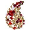Paisley Lapel Brooch Pin Jewellery, Embellished with Swarovski Crystal Elements - Thumbnail Image 12