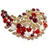 Paisley Lapel Brooch Pin Jewellery, Embellished with Swarovski Crystal Elements - Thumbnail Image 13