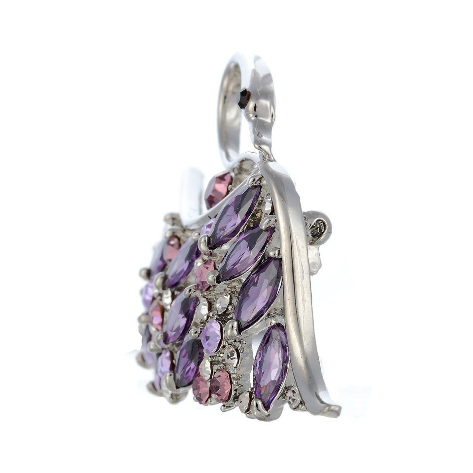 Janeo Swan Brooch Pin Swarovski Crystals Elements Christmas Anniversary Gift Her - Image 4
