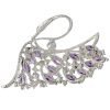 Janeo Swan Brooch Pin Swarovski Crystals Elements Christmas Anniversary Gift Her - Thumbnail Image 5