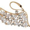 Janeo Swan Brooch Pin Swarovski Crystals Elements Christmas Anniversary Gift Her - Thumbnail Image 19