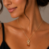 Womens Pendant Necklace, Translucent Sparkling Swiss Crystal Elements & Beads - Thumbnail Image 11