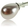 Lapel Pearl Drop Brooch Pin, Swarovski Crystal Elements, Christmas Gift for Her - Thumbnail Image 9