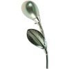Lapel Pearl Drop Brooch Pin, Swarovski Crystal Elements, Christmas Gift for Her - Thumbnail Image 18