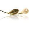 Lapel Pearl Drop Brooch Pin, Swarovski Crystal Elements, Christmas Gift for Her - Thumbnail Image 21