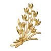 Bouquet Flower Lapel Crystal Brooch Pin Jewellery, Swarovski Crystal Elements - Thumbnail Image 15