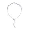 Vintage Crystal Chain Bracelet Jewelry, Swarovski Crystal Elements on 14K Gold - Thumbnail Image 9