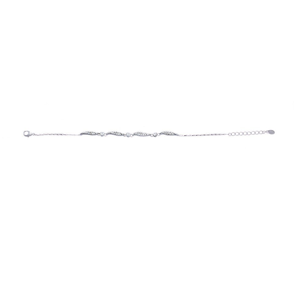 Vintage Crystal Chain Bracelet Jewelry, Swarovski Crystal Elements on 14K Gold - Image 10