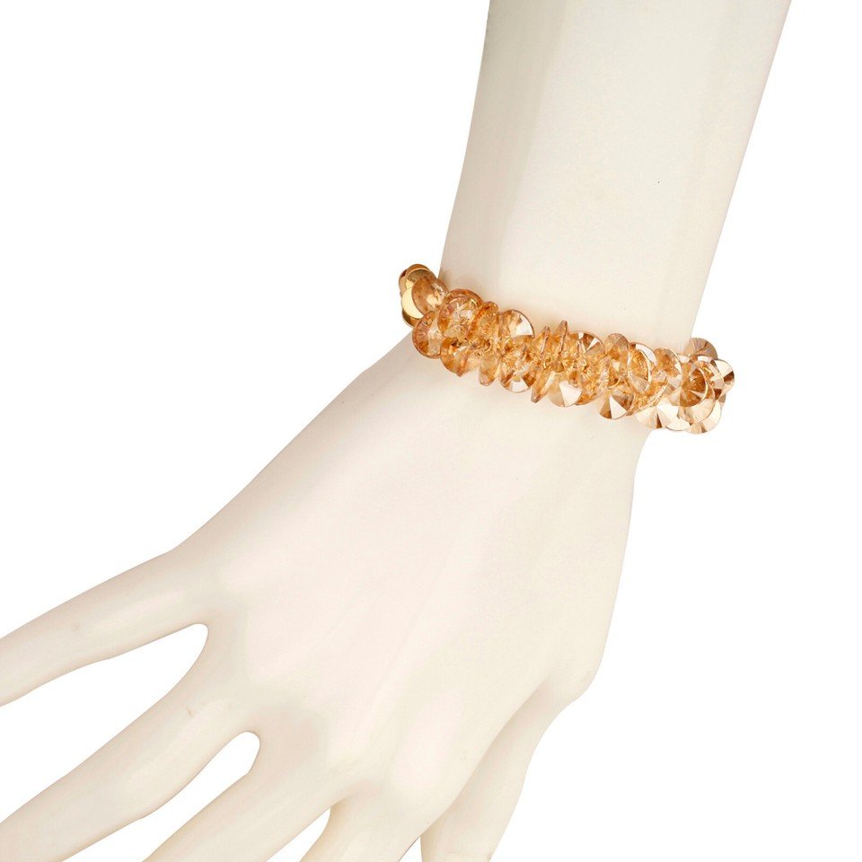 Womens Swarovksi Crystal Elements, Cut Glass Beads Cluster Bracelet, Janeojewels - Image 7