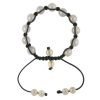 Natural Agate Shamballa Mens & Womens Bead Bracelet Black Tibetan Under £20 Gift - Thumbnail Image 3